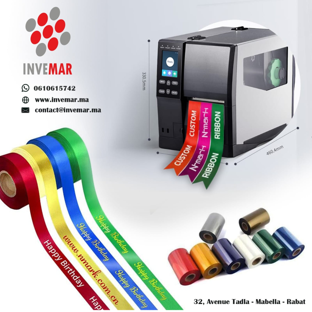 imprimante Satin rubans